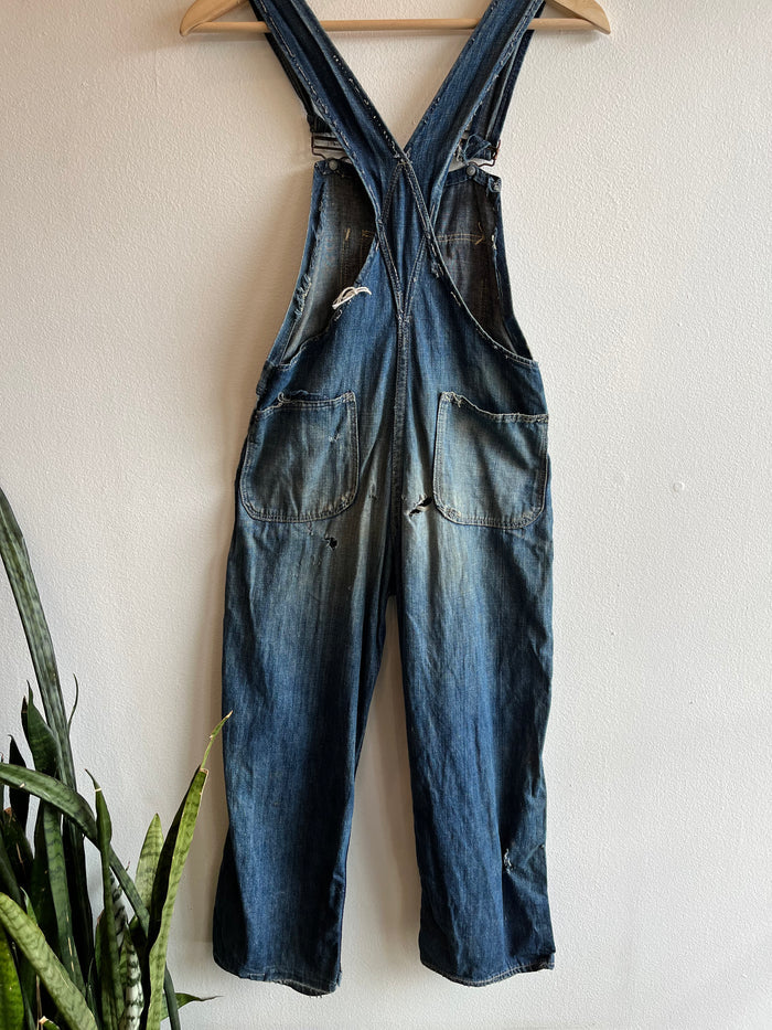 Vintage 1940’s Unbranded Denim Overalls - La Lovely Vintage