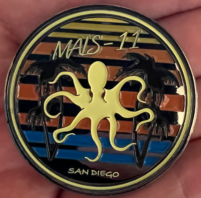 Officially Licensed MALS-11 Devilfish Coin