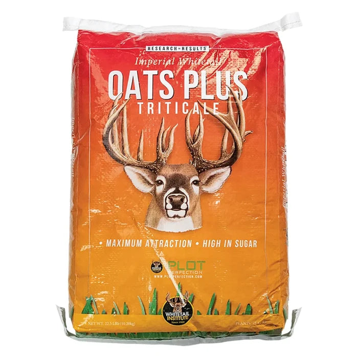 Imperial Whitetail Oats Plus Triticale - 45 Lbs. (0.5 acre) - Seed World