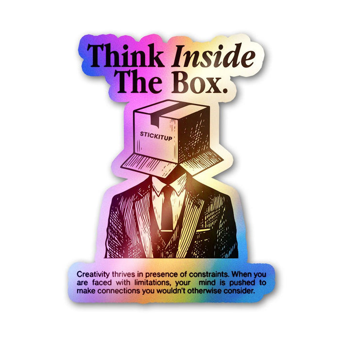 Inside The Box Holographic Stickers - Holographic stickers | STICK IT UP