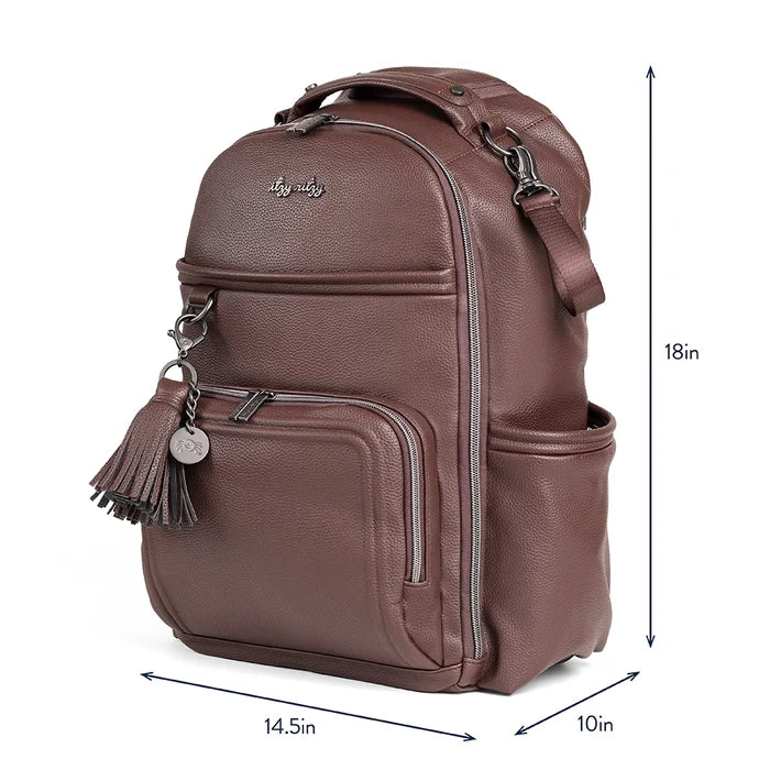Itzy Ritzy Boss Plus Backpack - Espresso
