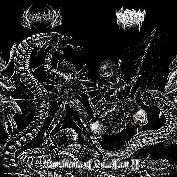 JAN2026 GOATOWA ITEMS 1-11 LP ITEM # 1-DEMOGOAT Kommodus/Koreltsak (Aus/Jpn) - Meridians of Sacrifice II - Cassette