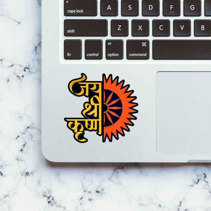 Jay Shree Krushna Sticker - Stickers | STICK IT UP