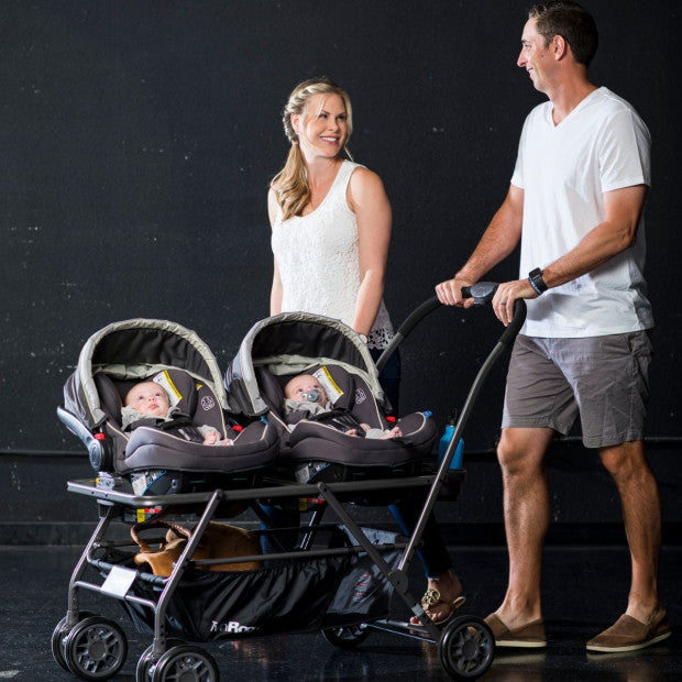 Joovy Twin Roo + Car Seat Stroller Frame