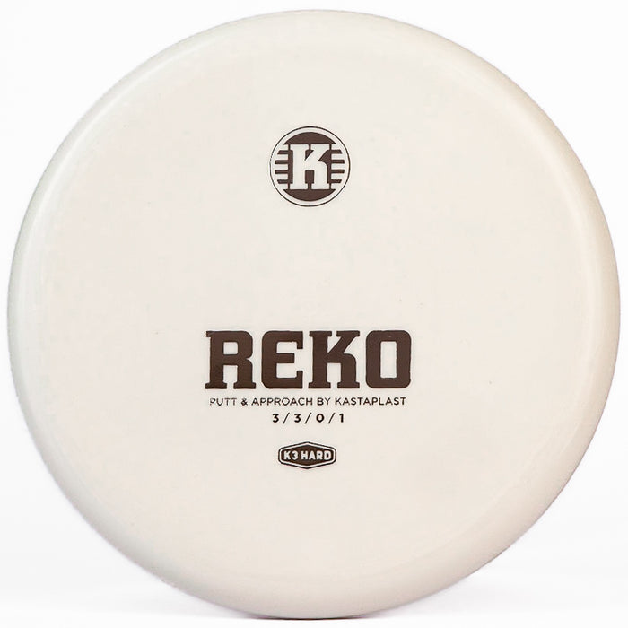 Kastaplast Reko (K3 Hard) White | Chrome | 174g