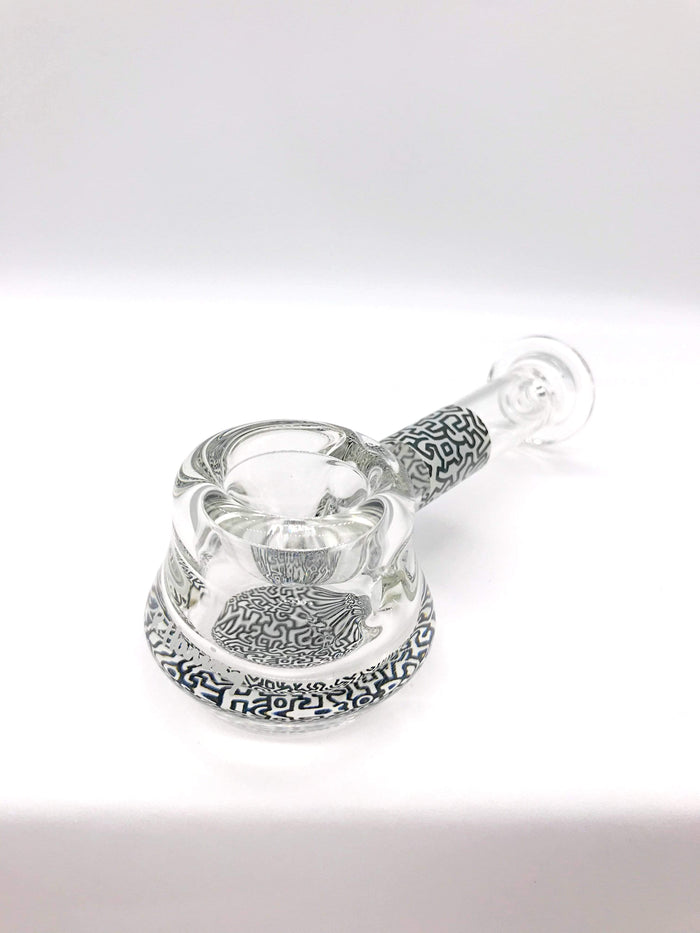 Smoke Station Hand Pipe Black Keith Haring Borosilicate American Spoon Hand Pipes
