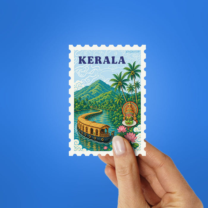 Kerala Stamp Sticker - Stickers | STICK IT UP