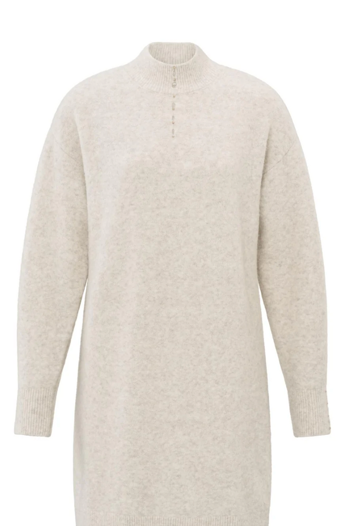 Knitted Dress With Buttons (Yaya)