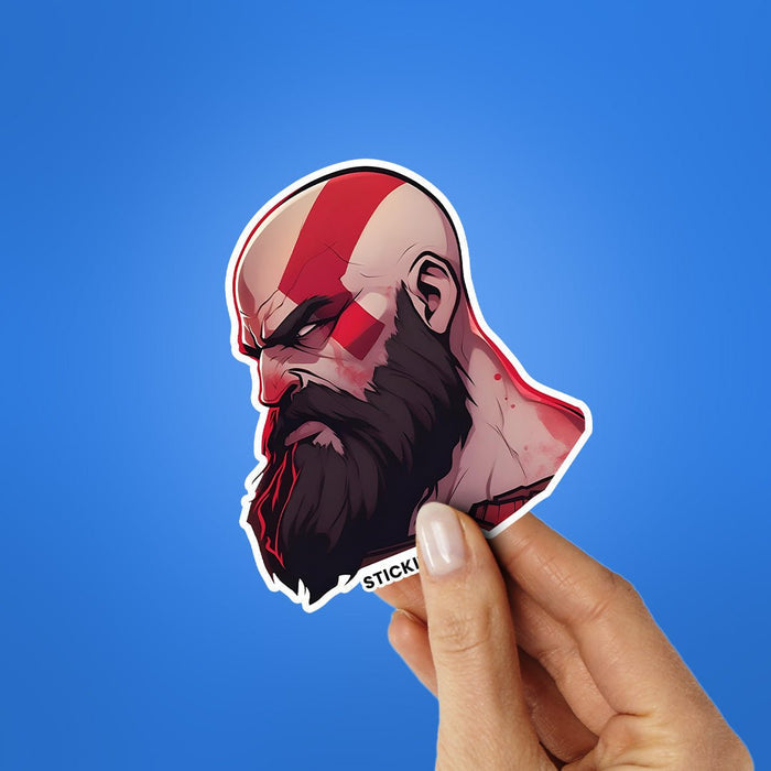 Kratos Sticker - Stickers | STICK IT UP