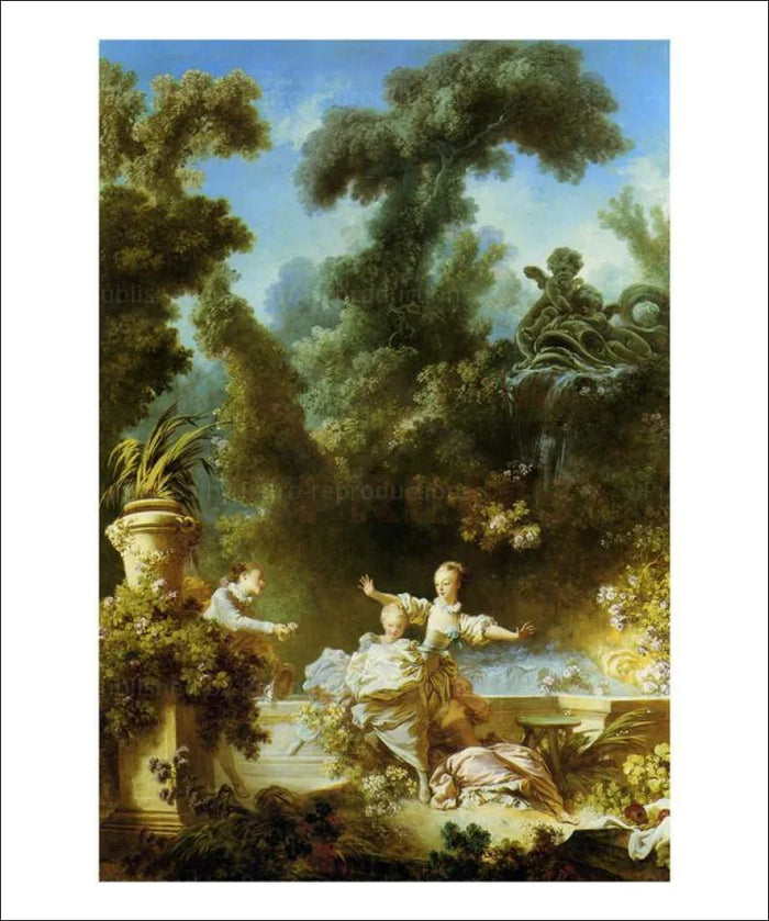 La poursuite - VINTAGEARTREPRINTS.COM