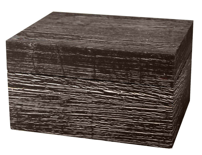 Large/Adult 200 Cubic Inch Antique Brown Chest Earthurn Cremation Urn For Ashes