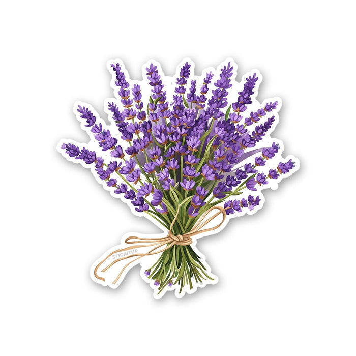 Lavender Flowers Sticker - Stickers | STICK IT UP