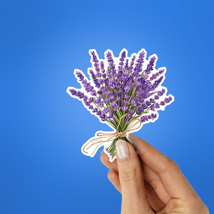 Lavender Flowers Sticker - Stickers | STICK IT UP