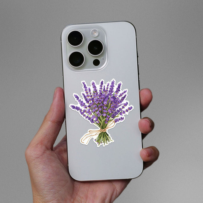 Lavender Flowers Sticker - Stickers | STICK IT UP