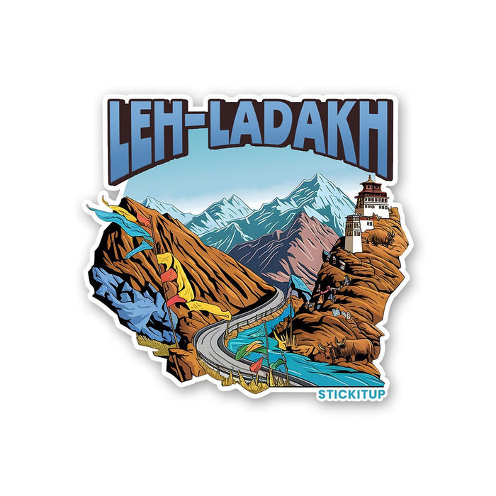 Leh Ladakh Sticker - Stickers | STICK IT UP