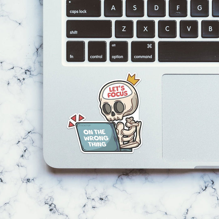 Let's Focus Sticker - Stickers | STICK IT UP