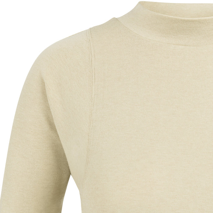 Long Sleeve Mock Neck Top (Yaya)
