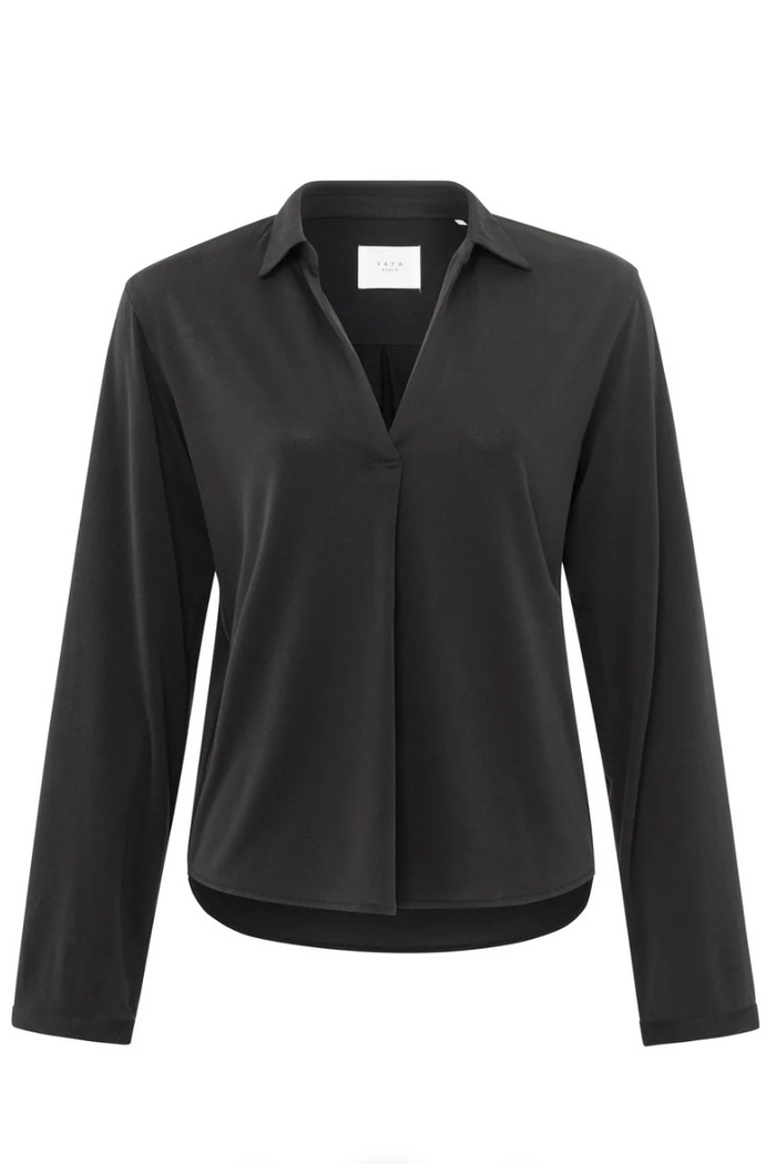Long Sleeve V-neck Top (Yaya)