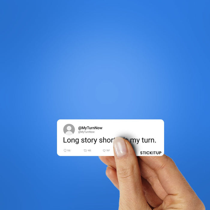 Long Story Short Sticker - Stickers | STICK IT UP