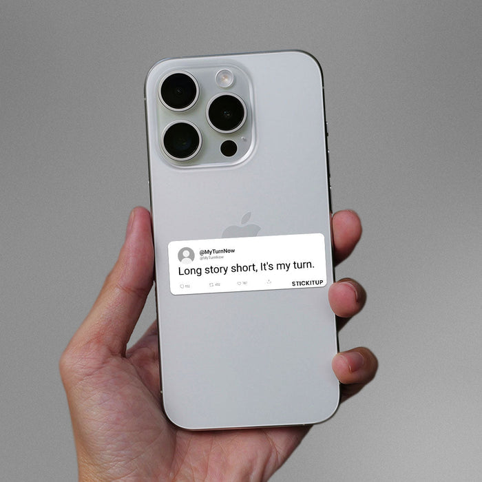 Long Story Short Sticker - Stickers | STICK IT UP