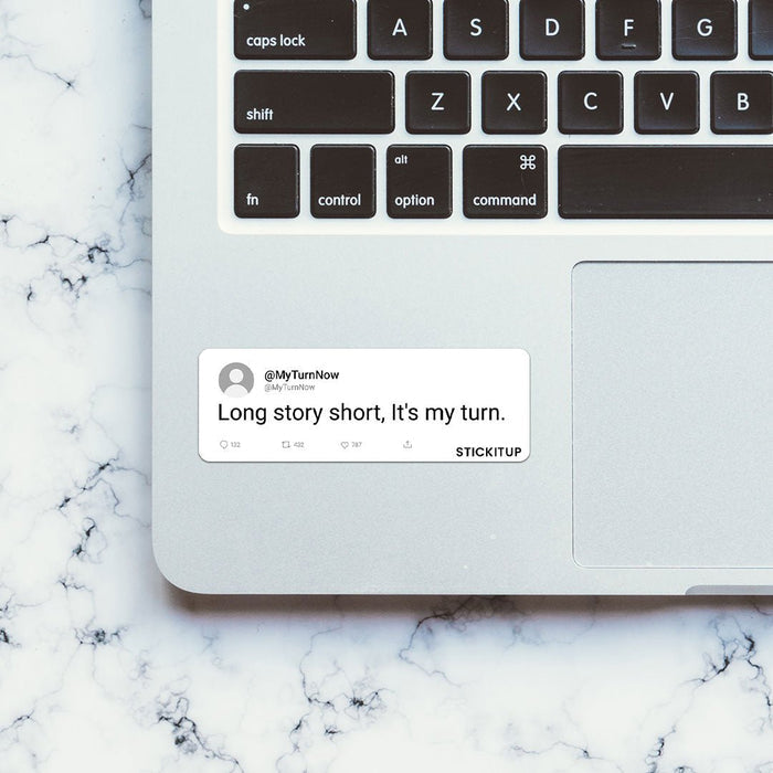 Long Story Short Sticker - Stickers | STICK IT UP