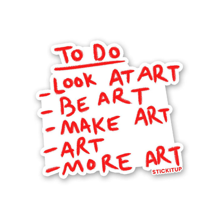 Look At Art Sticker - Stickers | STICK IT UP