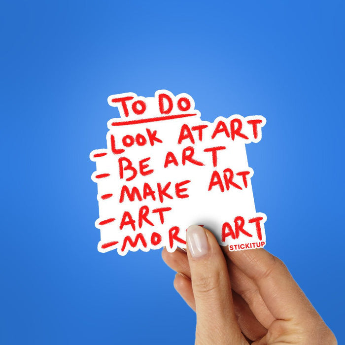 Look At Art Sticker - Stickers | STICK IT UP
