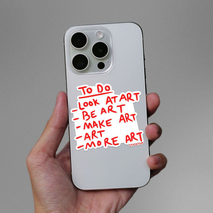 Look At Art Sticker - Stickers | STICK IT UP