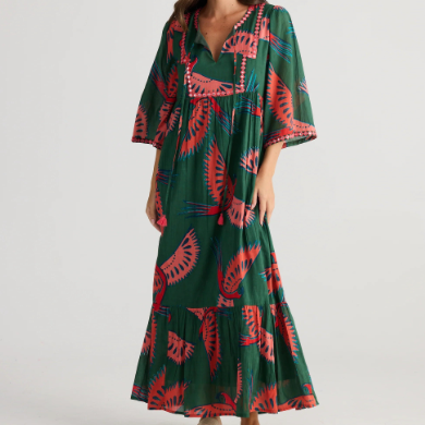 Lorrini Dress Macaw (Holiday)