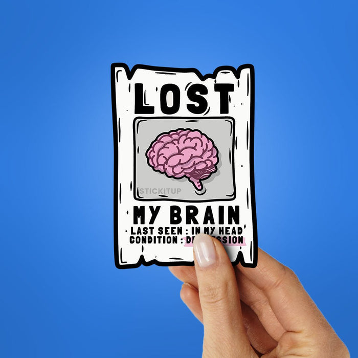 Lost Sticker - Stickers | STICK IT UP