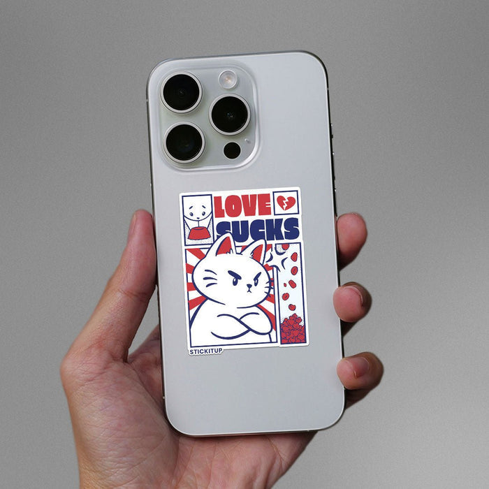 Love Sucks Sticker - Stickers | STICK IT UP