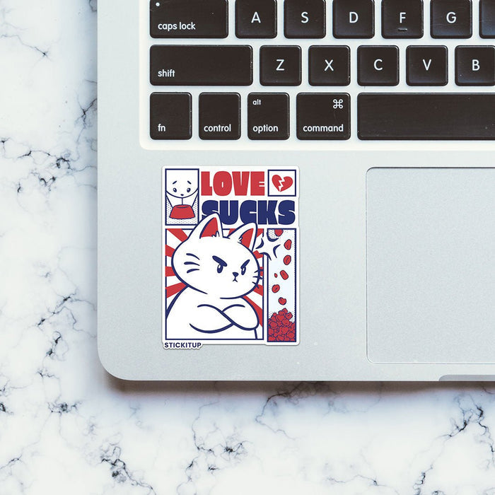 Love Sucks Sticker - Stickers | STICK IT UP