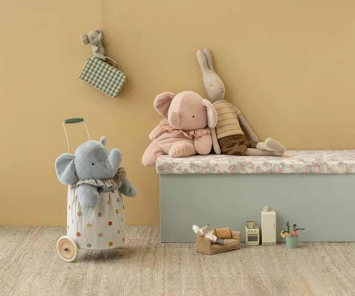 Maileg Big Elephant Plush - Powder