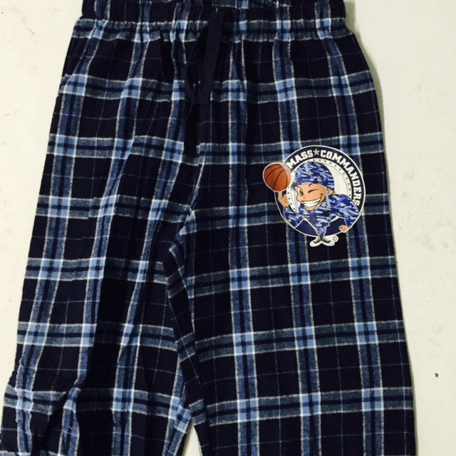 MC Flannel Pants with Mass Commanders Logo