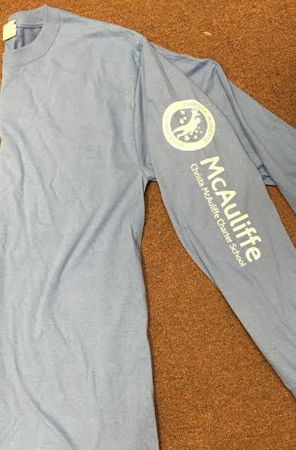 Mcauliffe Long Sleeve Tee (sleeve Logo,name on back)
