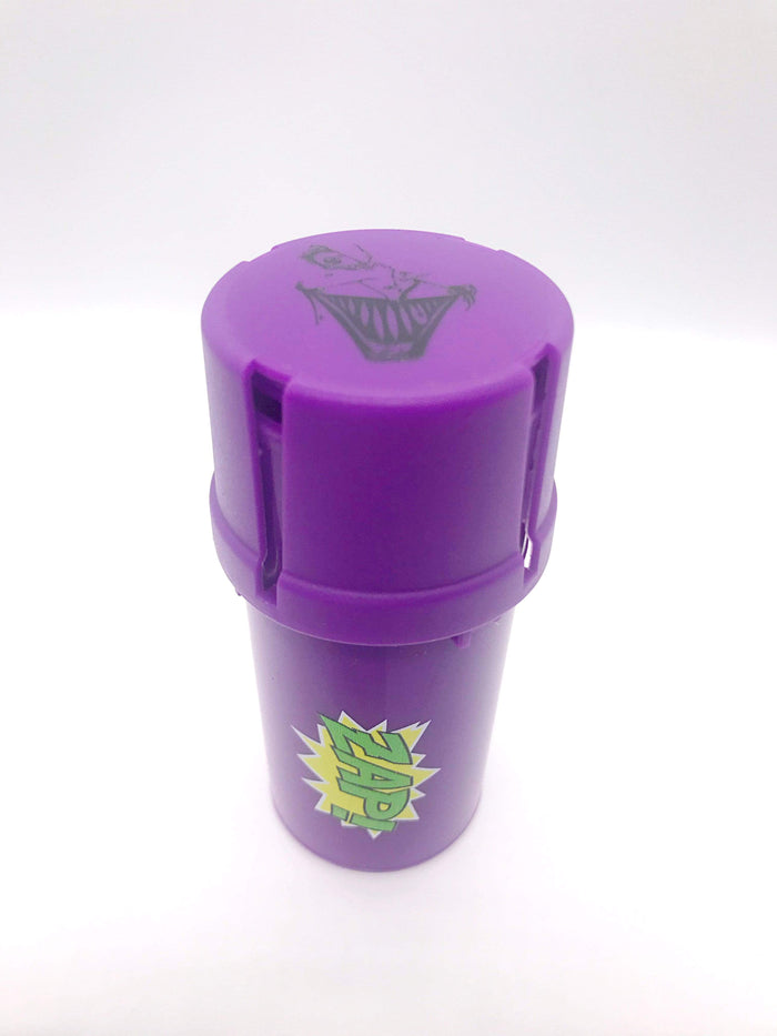 Smoke Station Accessories Med-Tainer Storage Jar & Grinder HERO EDITION