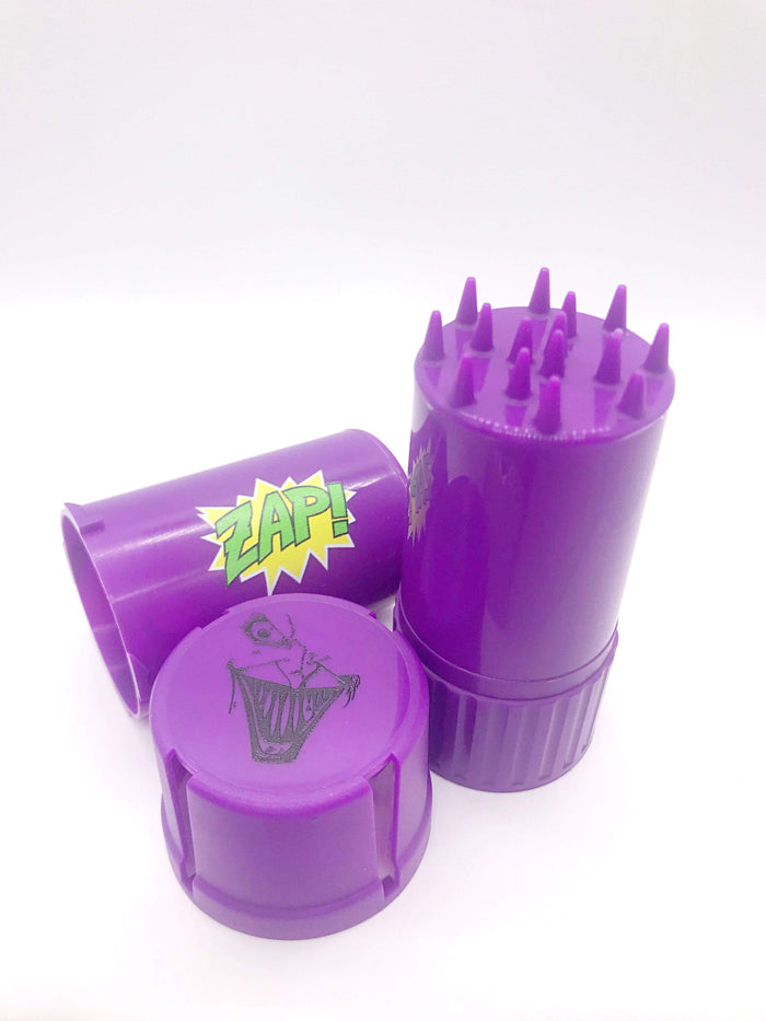Smoke Station Accessories Med-Tainer Storage Jar & Grinder HERO EDITION