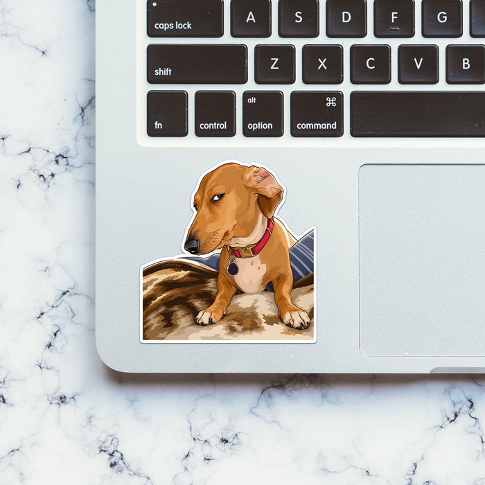 Meme Dog Portrait Sticker - Stickers | STICK IT UP
