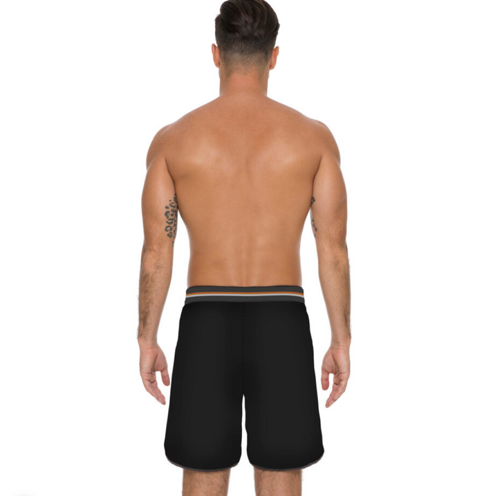 Men's Black Luke Medium Boardshort (69 Slam)