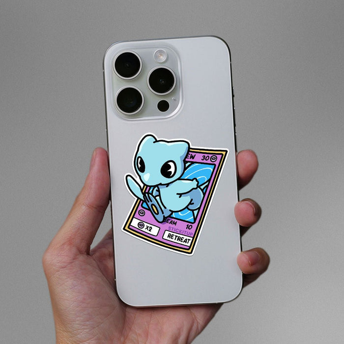 Mew Card Sticker - Stickers | STICK IT UP