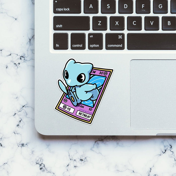 Mew Card Sticker - Stickers | STICK IT UP