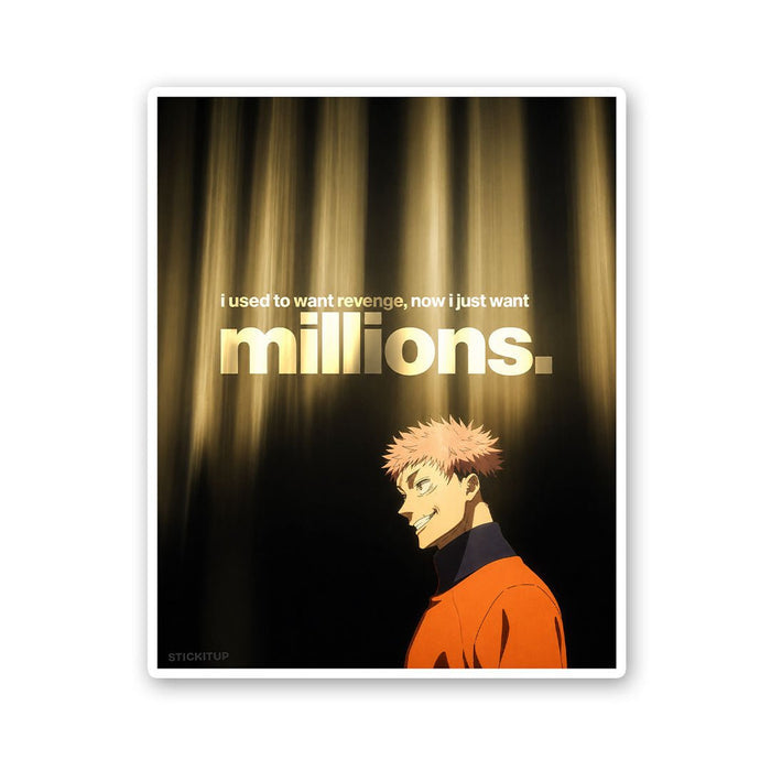 Millions Sticker - Stickers | STICK IT UP