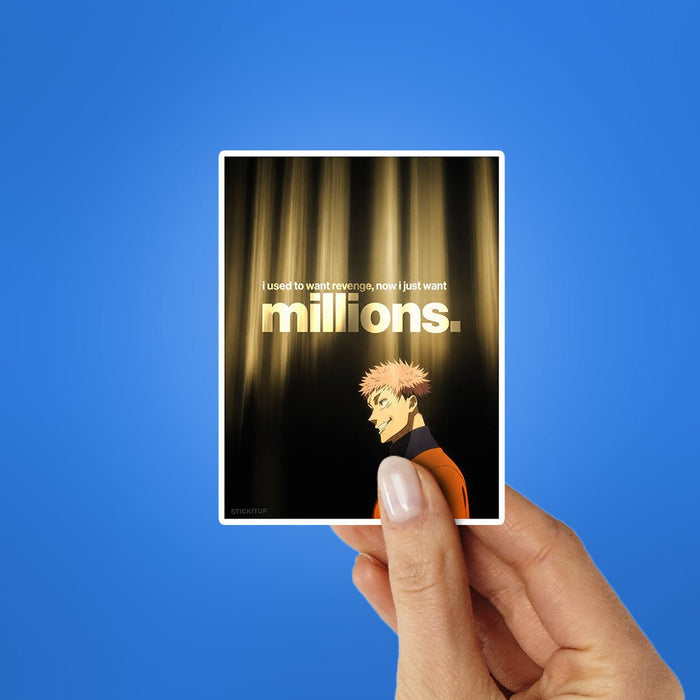 Millions Sticker - Stickers | STICK IT UP