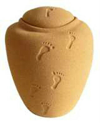 Mini Biodegradable Oceane Sand and Gelatin Funeral Cremation Urn, Eco-friendly