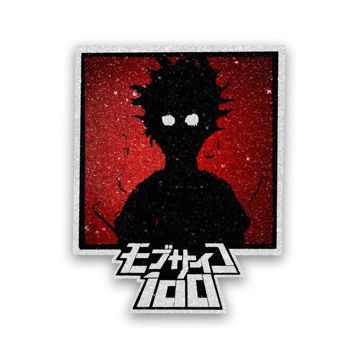 Mob Psycho Glitter Sticker - Glitter Stickers | STICK IT UP