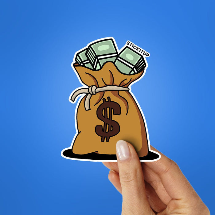 Money Bag Sticker - Stickers | STICK IT UP
