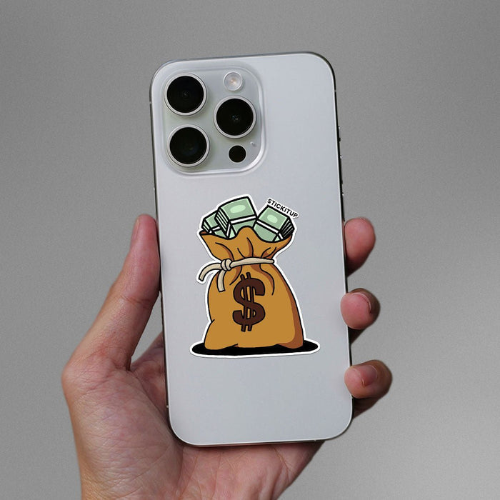 Money Bag Sticker - Stickers | STICK IT UP