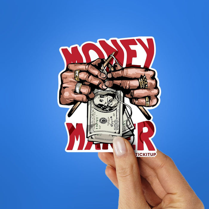Money Maker Sticker - Stickers | STICK IT UP