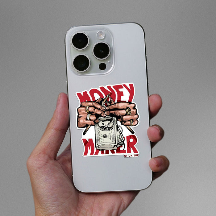 Money Maker Sticker - Stickers | STICK IT UP