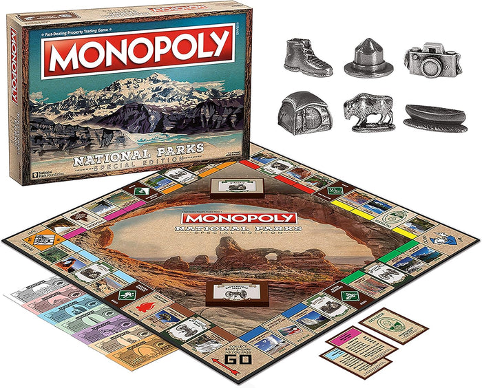 Monopoly National Parks Special Edition Board Game